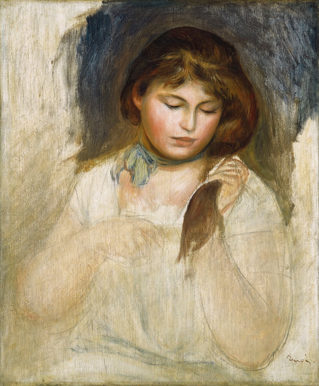 رأس غابرييل ، 1895 بواسطة بيير أوغست رينوار