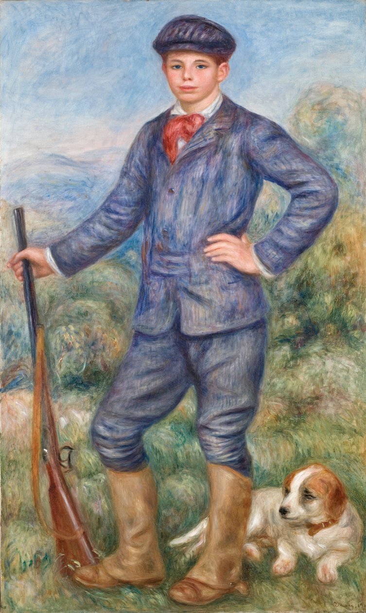 جان كصياد ، 1910 بواسطة بيير أوغست رينوار