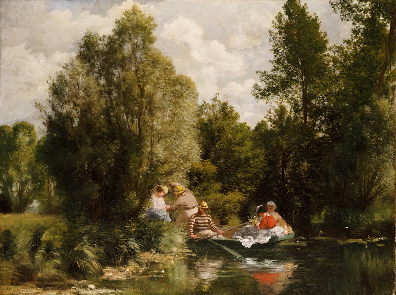 رسوم La Mare aux بواسطة بيير أوغست رينوار