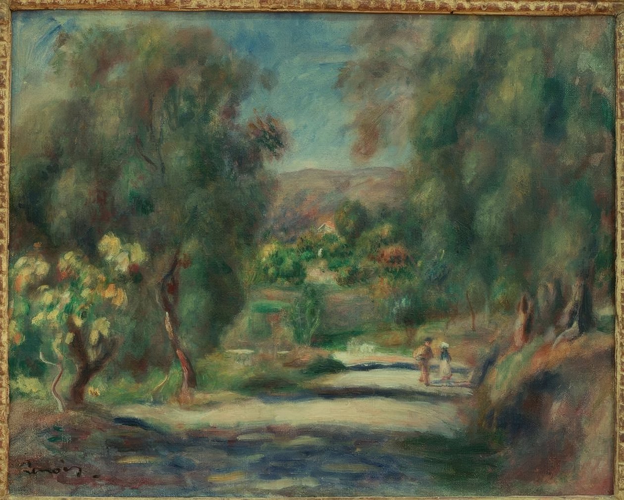المناظر الطبيعية Cagnes بواسطة بيير أوغست رينوار