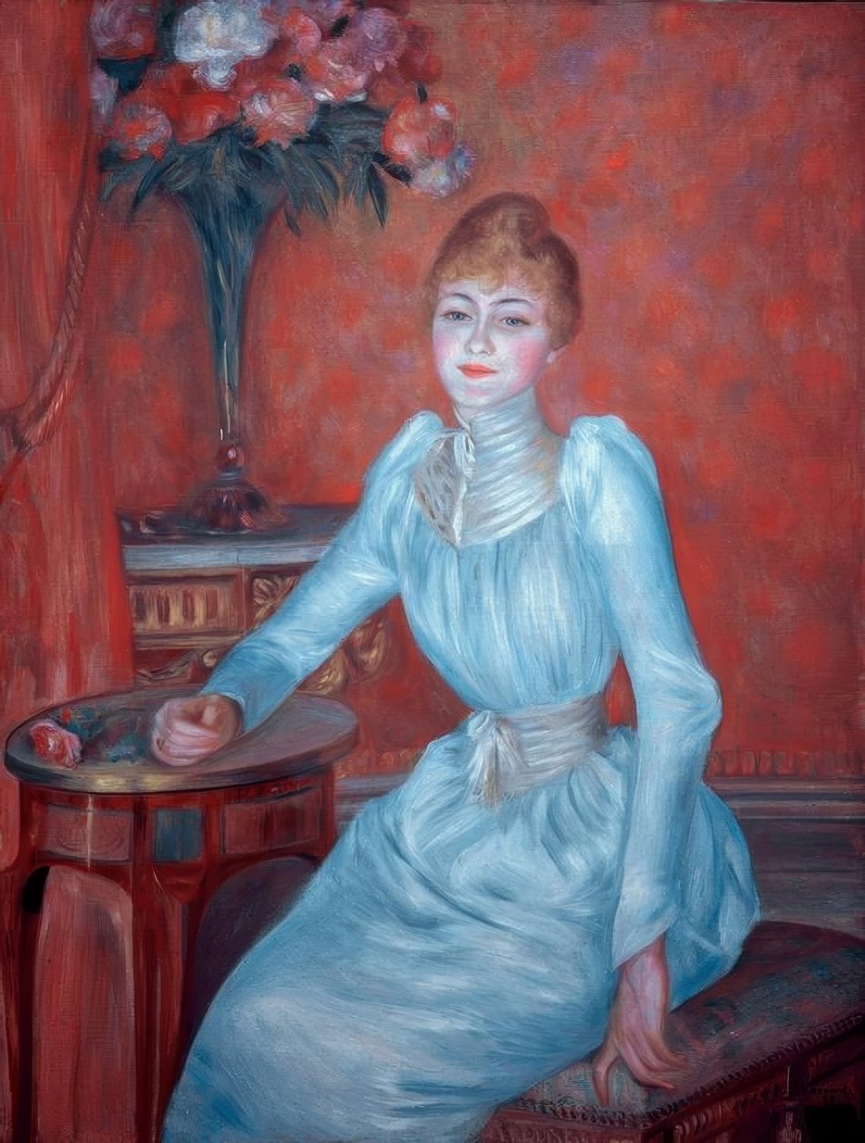 Porträt Madame de Bonnières بواسطة بيير أوغست رينوار