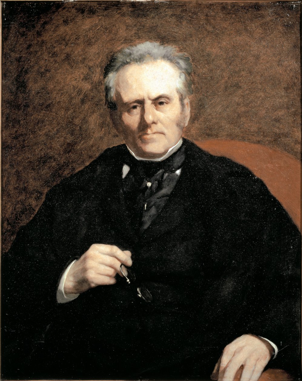 صورة وليام سيسلي (1799-1871). والد الرسام الفريد سيسلي. لوحة بيير أوغست رينوار (بيير أوغست بواسطة بيير أوغست رينوار