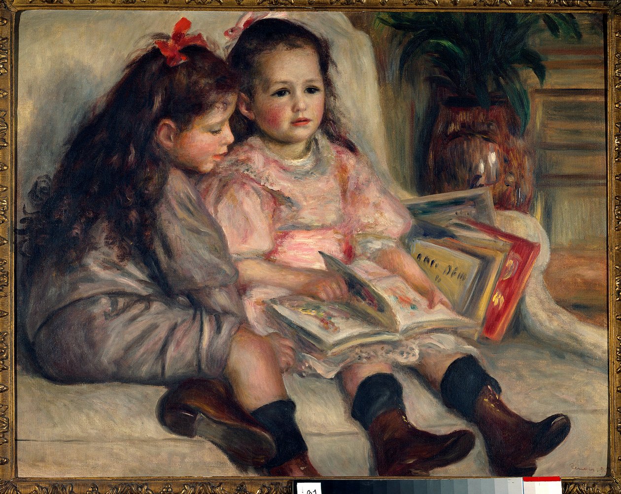صور أطفال (أطفال مارشال كايليبوت). 1895 بواسطة بيير أوغست رينوار