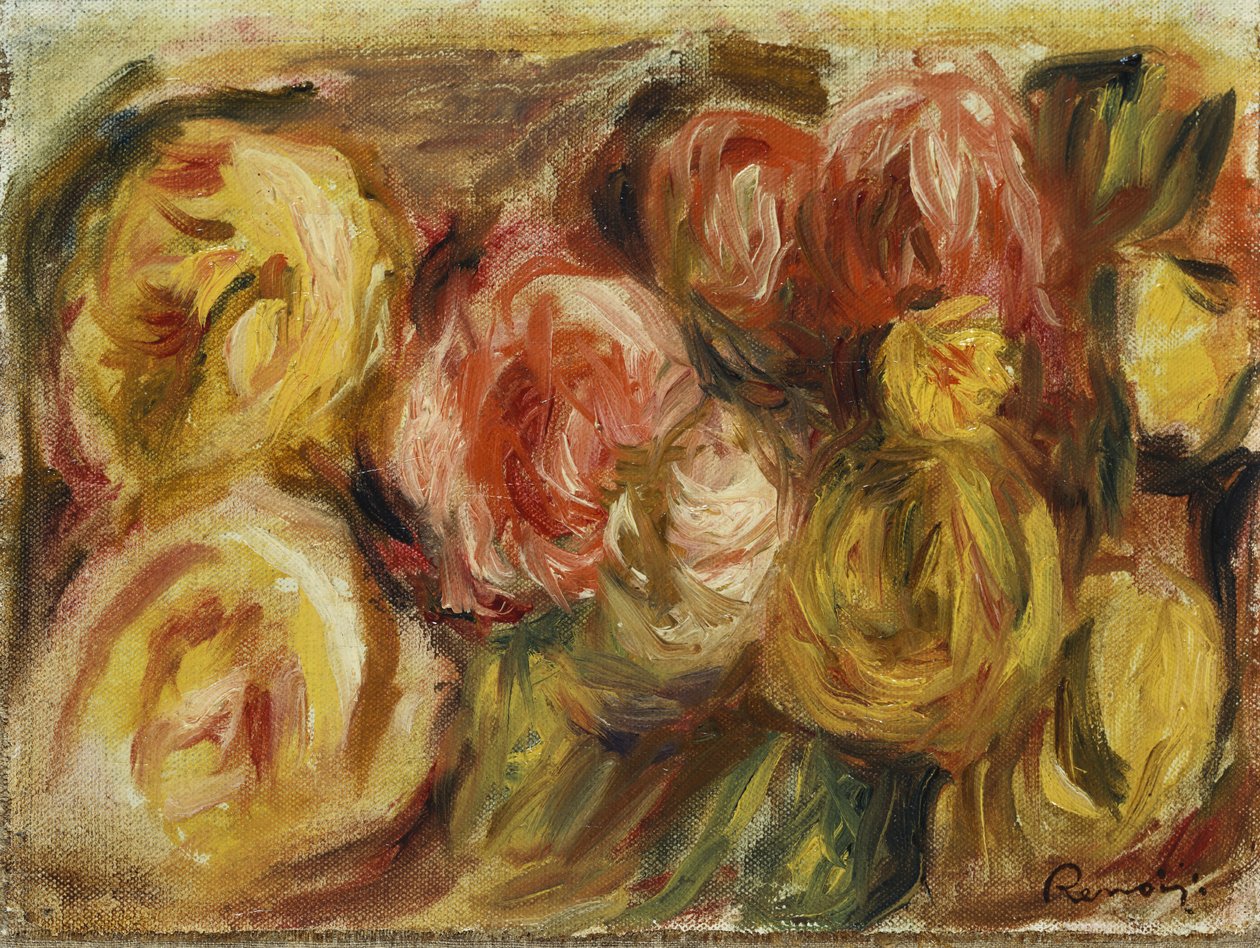 الورود ، 1919 بواسطة بيير أوغست رينوار