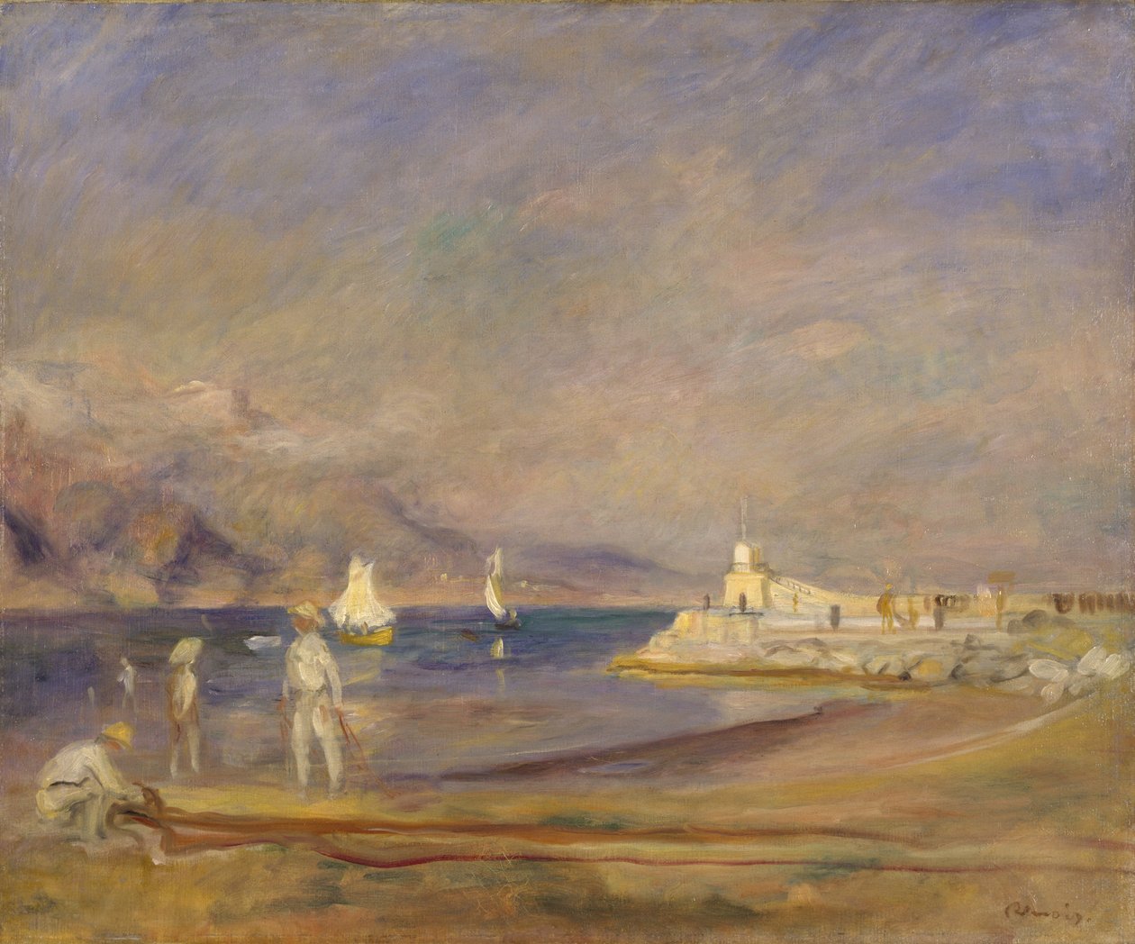 سان تروبيه ، 1898-1900 بواسطة بيير أوغست رينوار