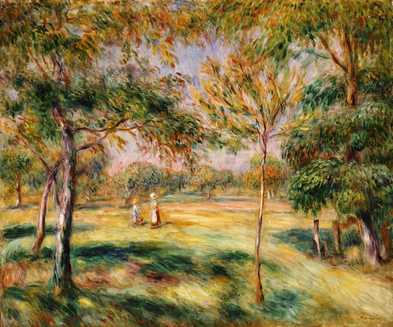The Glade ، 1895 بواسطة بيير أوغست رينوار