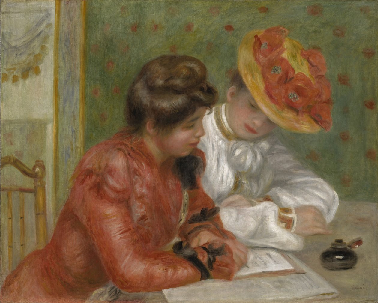 الرسالة ، c.1895-1900 بواسطة بيير أوغست رينوار