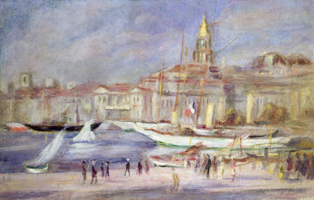 ميناء مرسيليا القديم ، حوالي 1912 بواسطة بيير أوغست رينوار