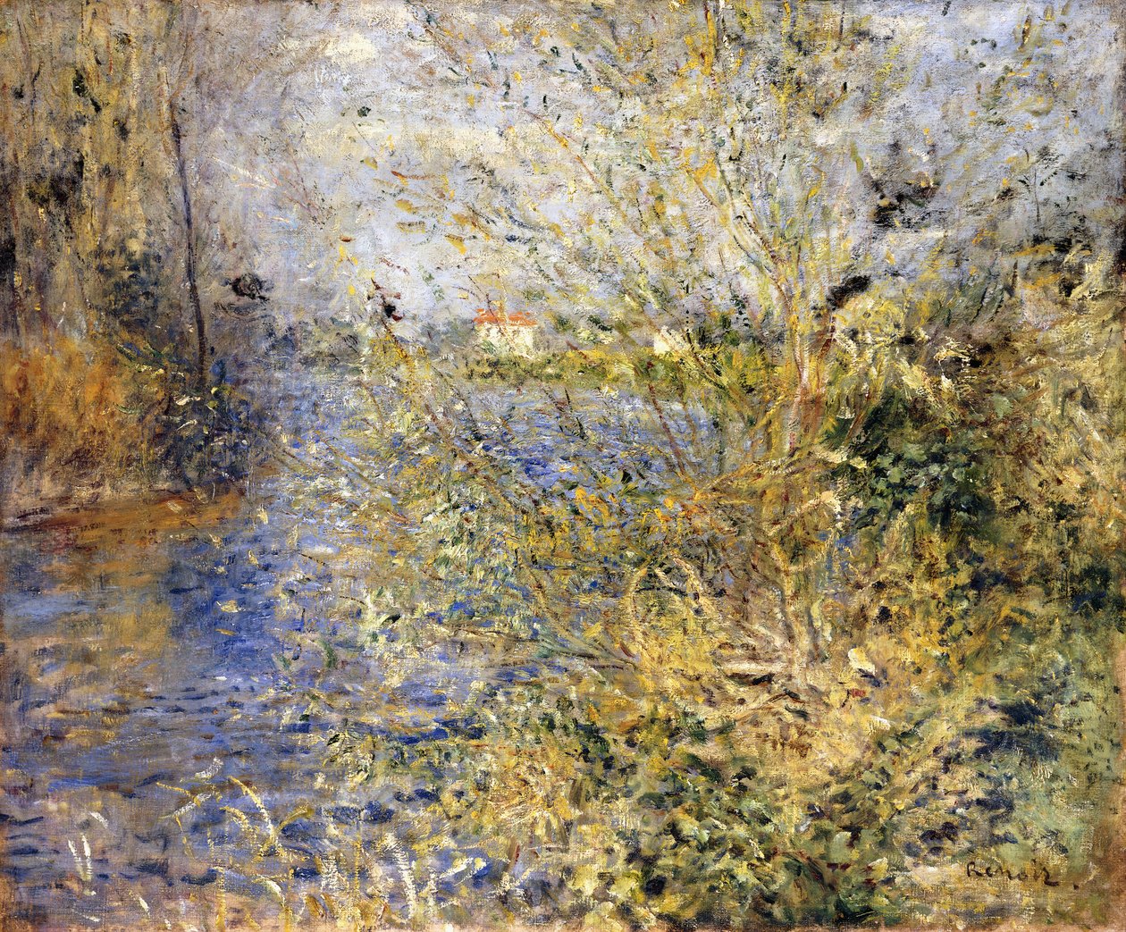 نهر السين بواسطة Argenteuil ؛ السين في Argenteuil ، c.1875 بواسطة بيير أوغست رينوار