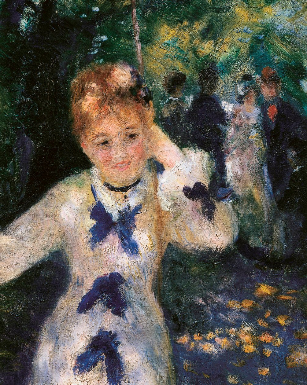 The swing (detail) بواسطة بيير أوغست رينوار
