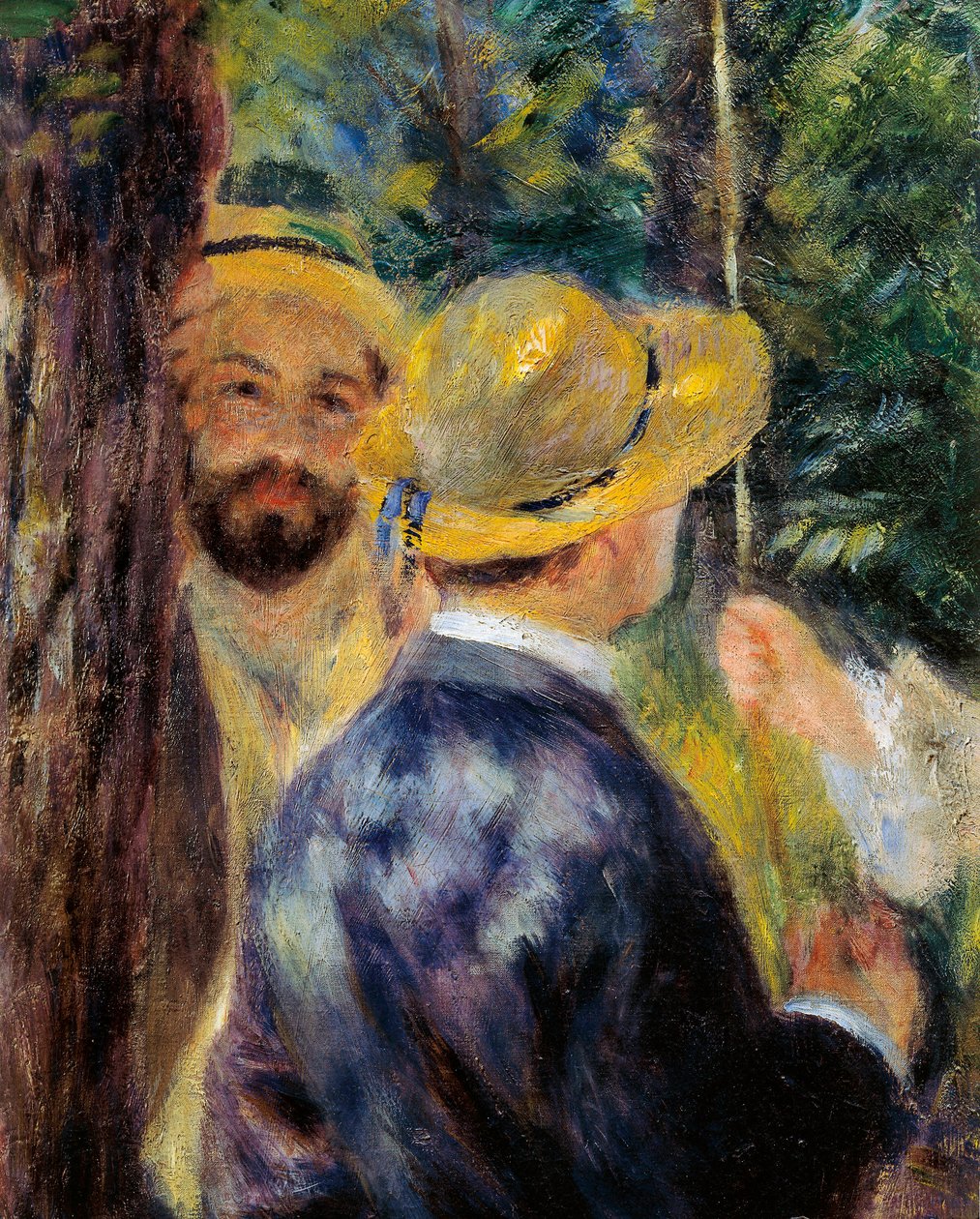 الأرجوحة (التفاصيل). صورة لنوربرت جوينوت ، رسام فرنسي (1854-1894) بواسطة بيير أوغست رينوار