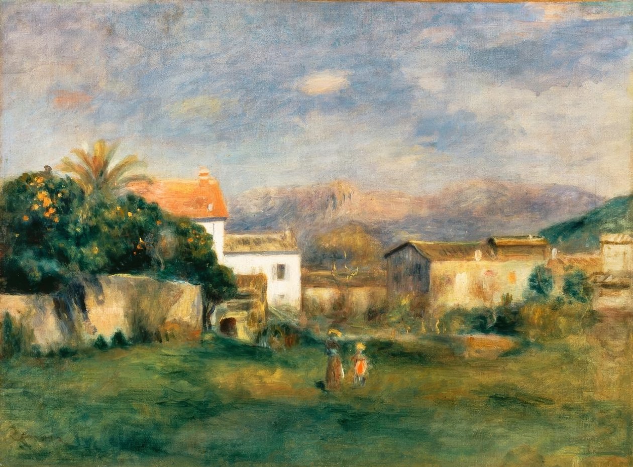عرض Cagnes بواسطة بيير أوغست رينوار