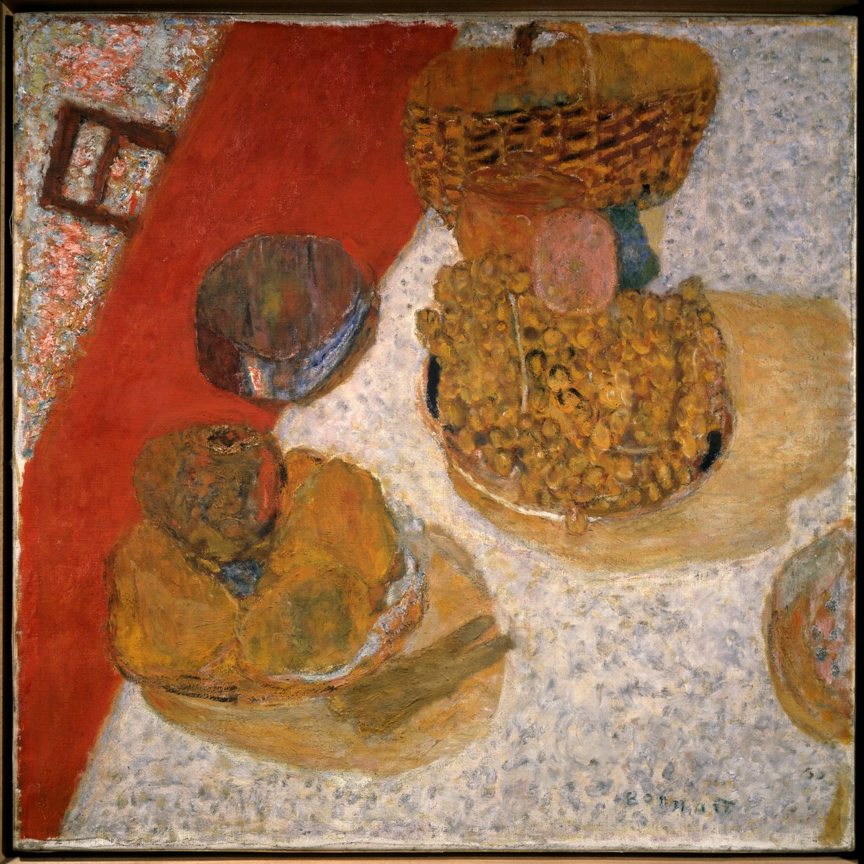 A corner table Painting by Pierre Bonnard (1867-1947) 1935 Paris, musee national d