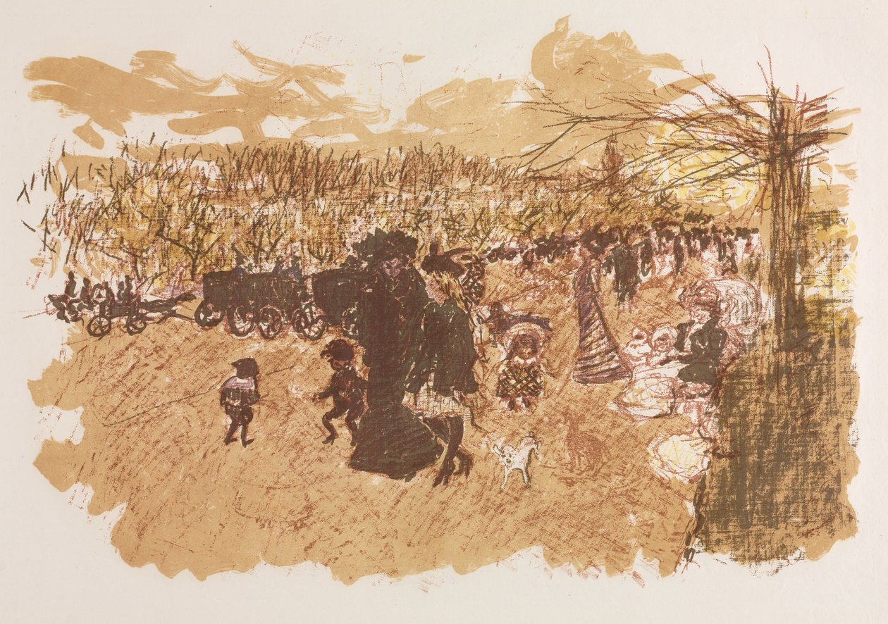 شارع Bois de Boulogne بواسطة بيير بونارد