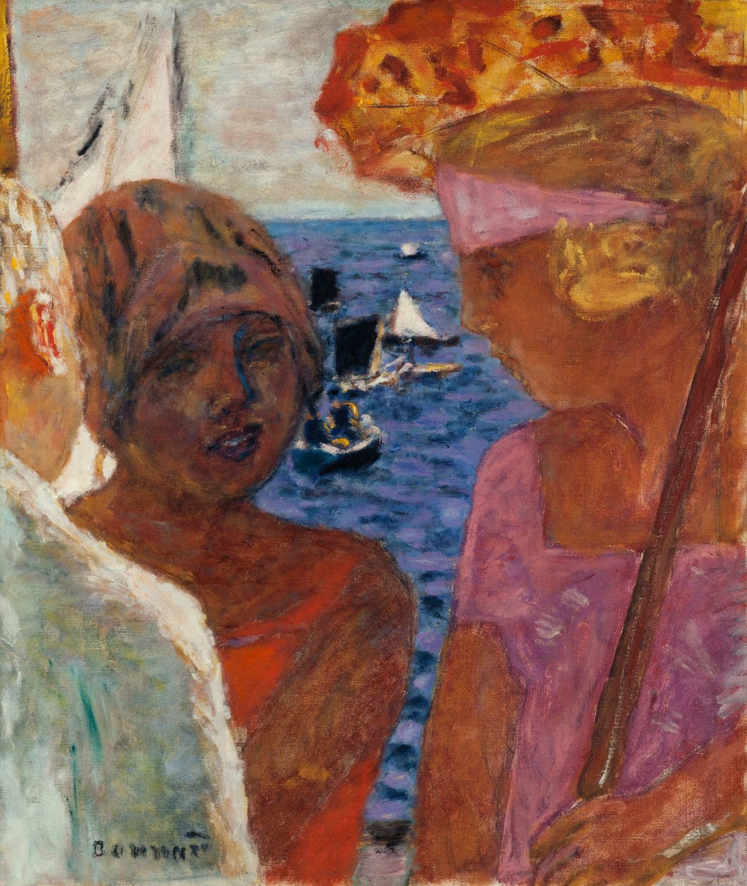 محادثة في اركاشون ، 1926-1930. بواسطة بيير بونارد