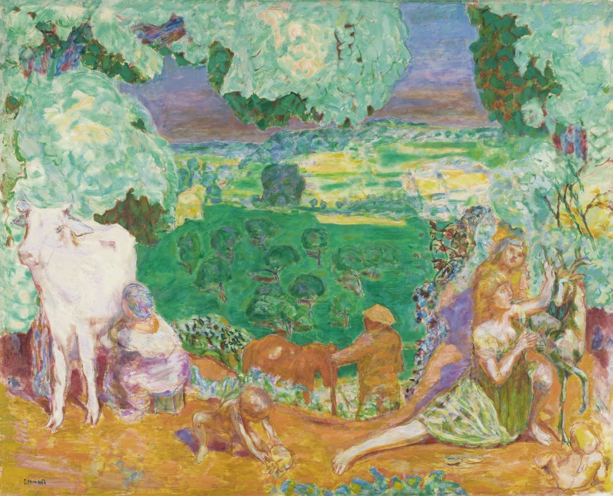 المناظر الطبيعية الرعوية لا سيمفوني ، 1916-1920 بواسطة بيير بونارد
