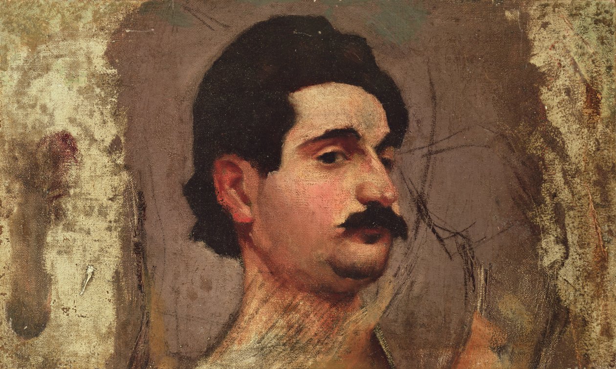 رجل ذو شارب ، ج 1887-88 بواسطة بيير بونارد