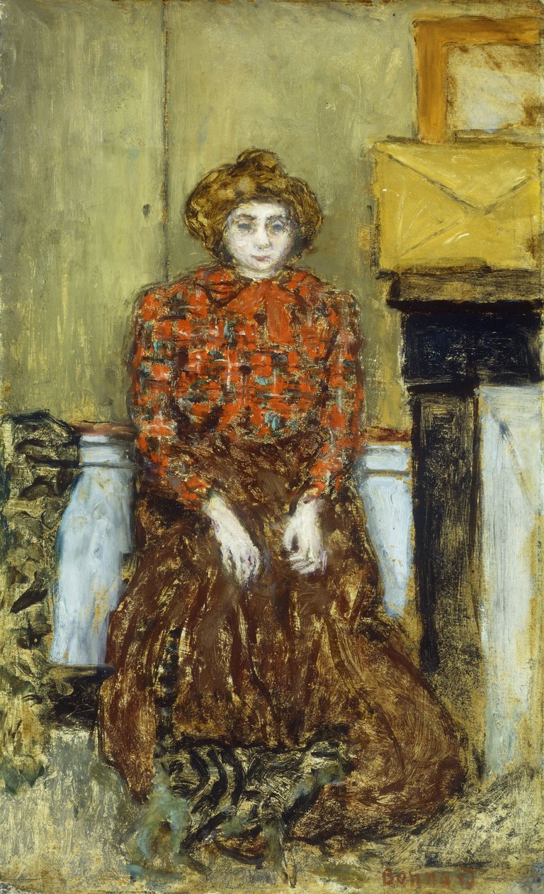 مارث ، حوالي 1896 (زيت على ظهر السفينة) بواسطة بيير بونارد