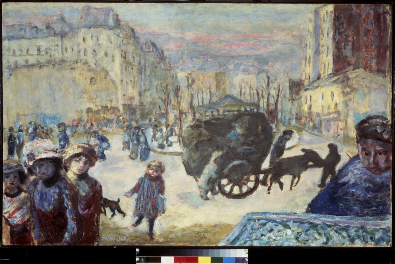 الصباح في باريس (الصباح في باريس). لوحة بيير بونارد (1867-1947) بواسطة بيير بونارد