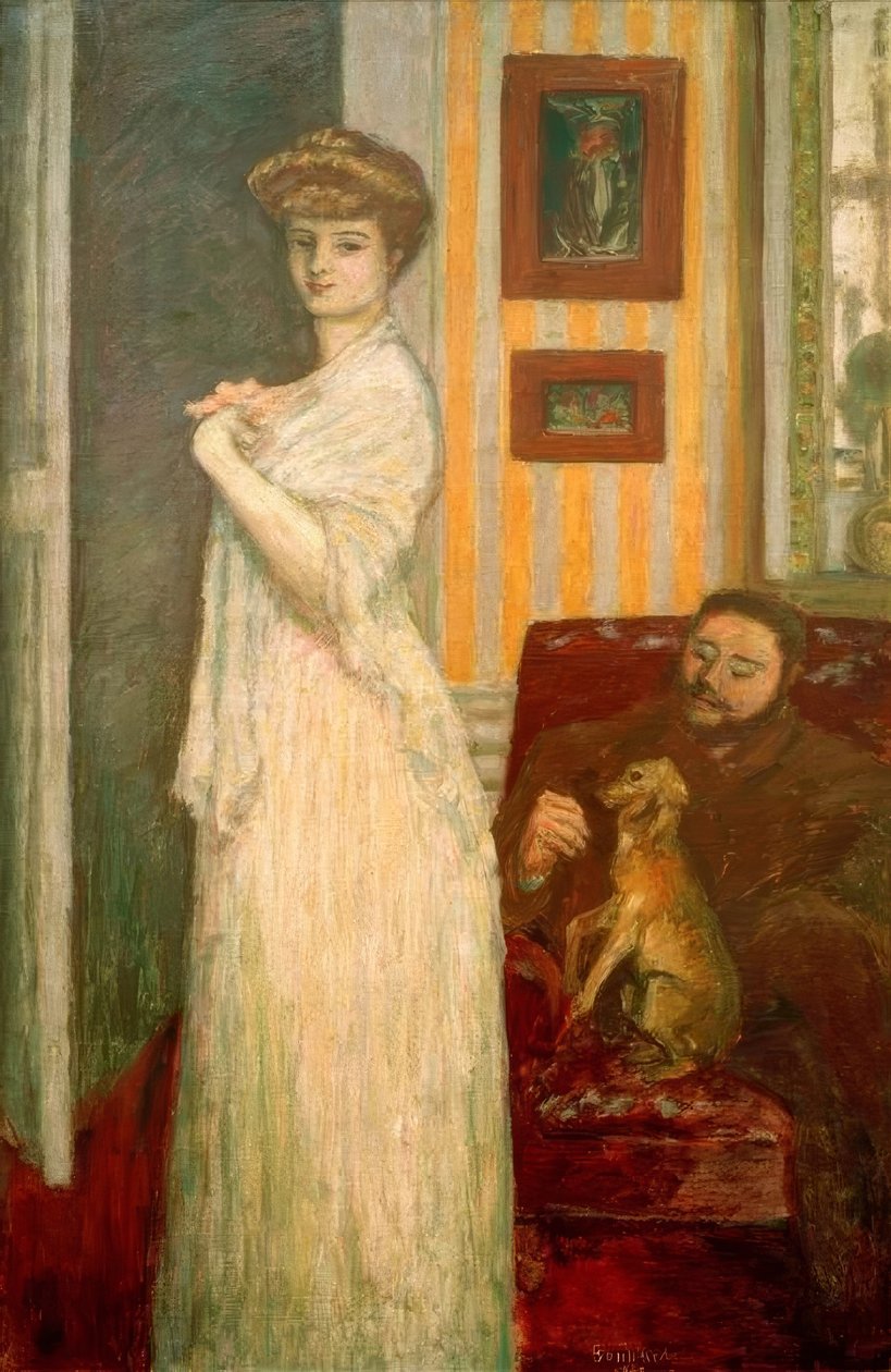 Misia Godebska و Thadée Natanson بواسطة بيير بونارد