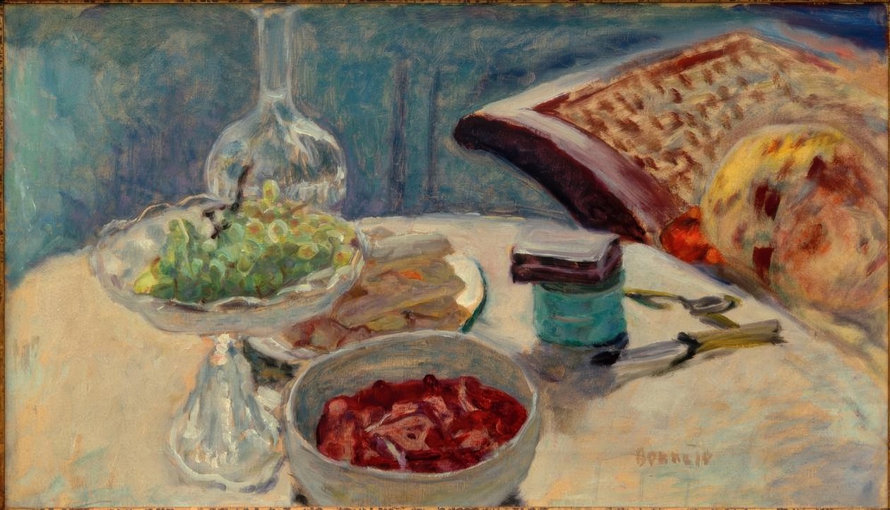 الحياة الساكنة مع الرقم (Marthe Bonnard) بواسطة بيير بونارد