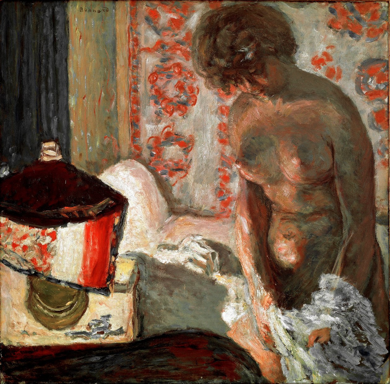 لوحة عارية لبيير بونارد (1867-1947) 1910-1911 خافت. 75.5x75 سم برن ، مجموعة Hans R. Hahnloser بواسطة بيير بونارد