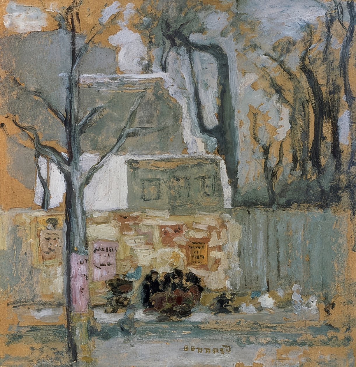 زاوية الشارع في باريس. حوالي عام 1905 بواسطة بيير بونارد