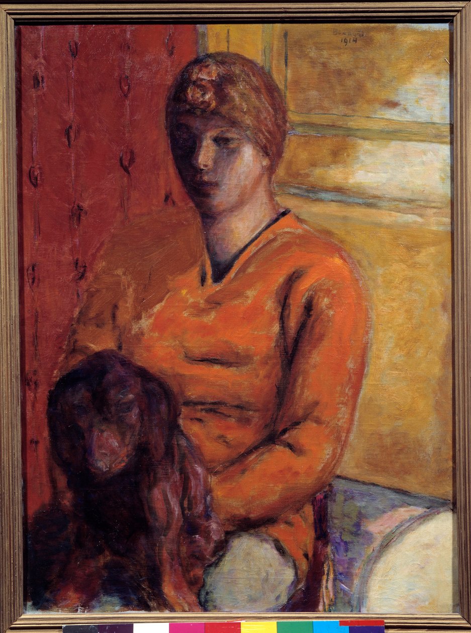 المرأة الكلب. رسم بيير بونارد (1867-1947) ، القرن العشرين. غرونوبل ، متحف الفنون الجميلة. بواسطة بيير بونارد
