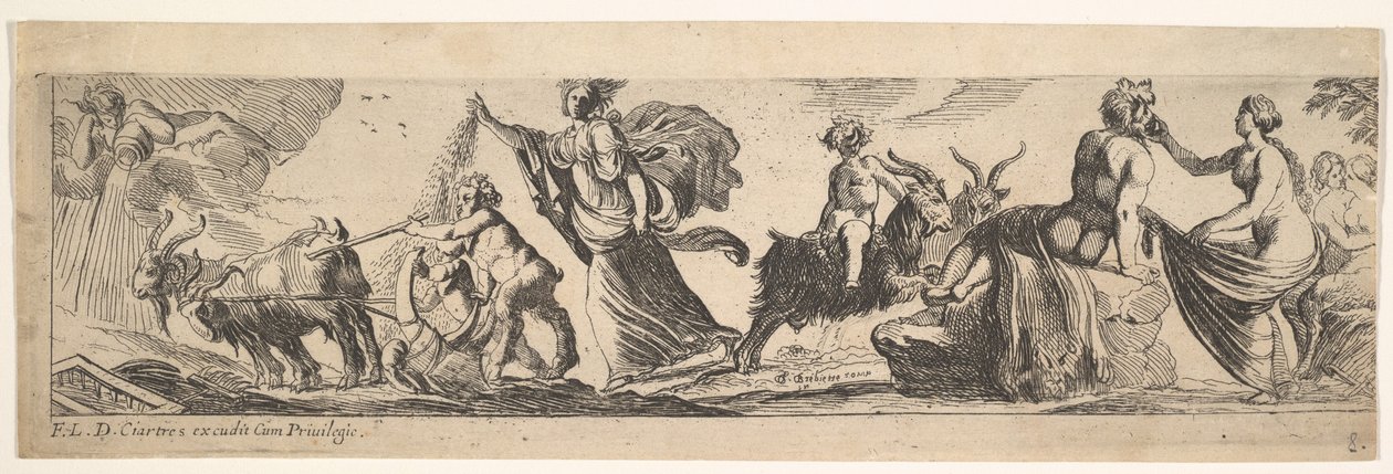 باتشانال ، 1615-42. بواسطة بيير بريبيت