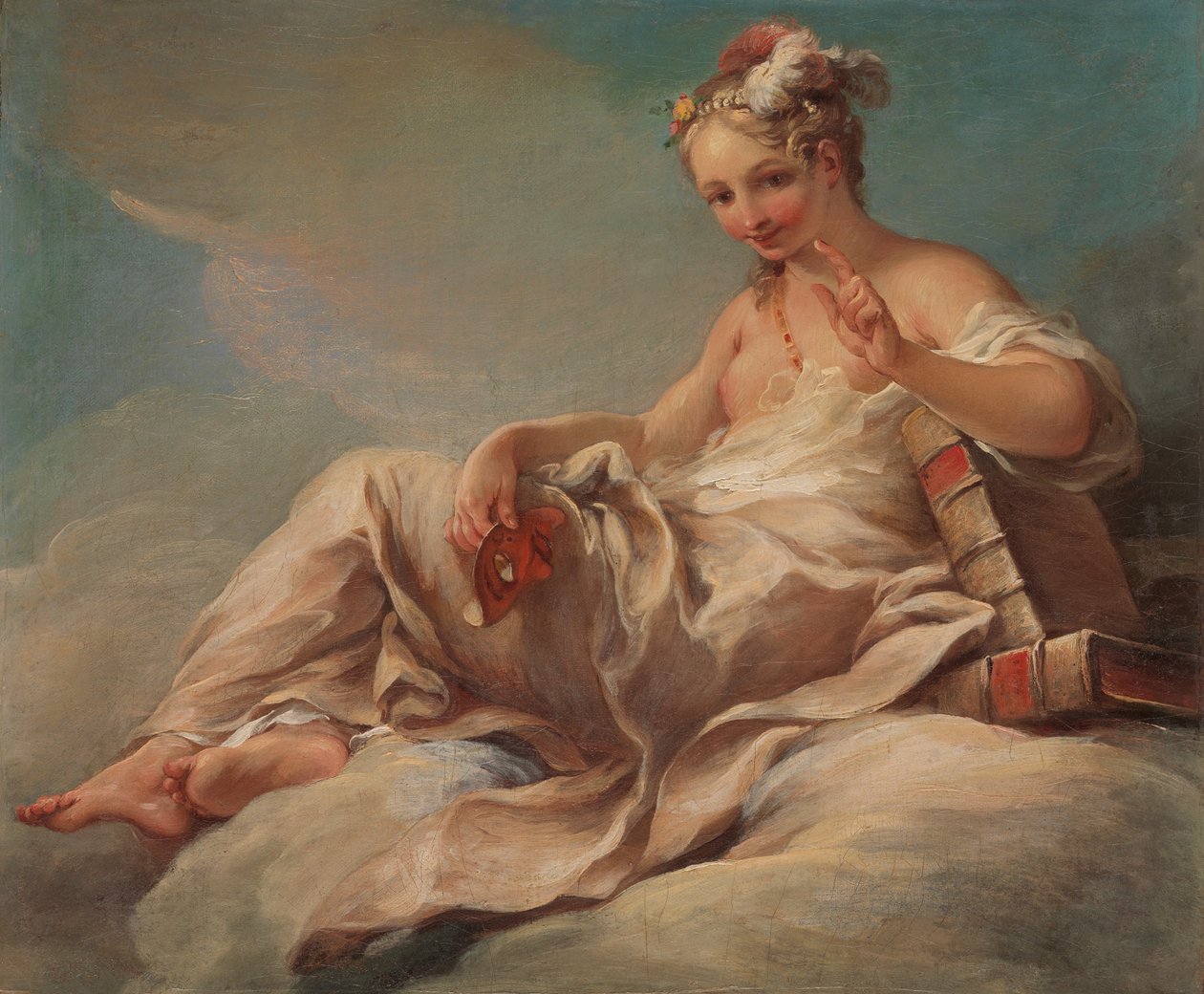 كوميديا ، كاليفورنيا. 1736. بواسطة بيير تشارلز تريموليريس