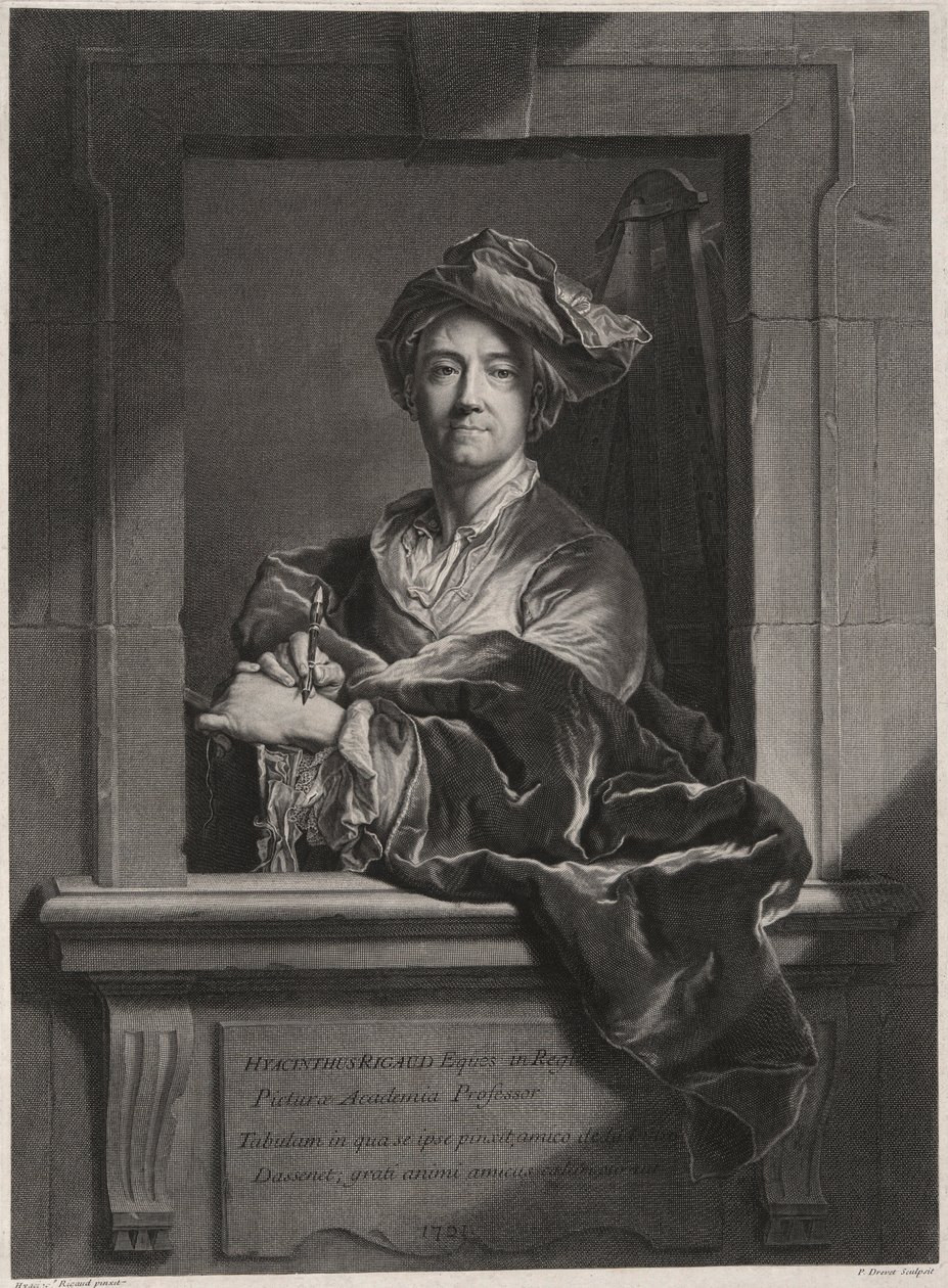 Hyacinthe Rigaud (1659-1743) بواسطة بيير دريفيت