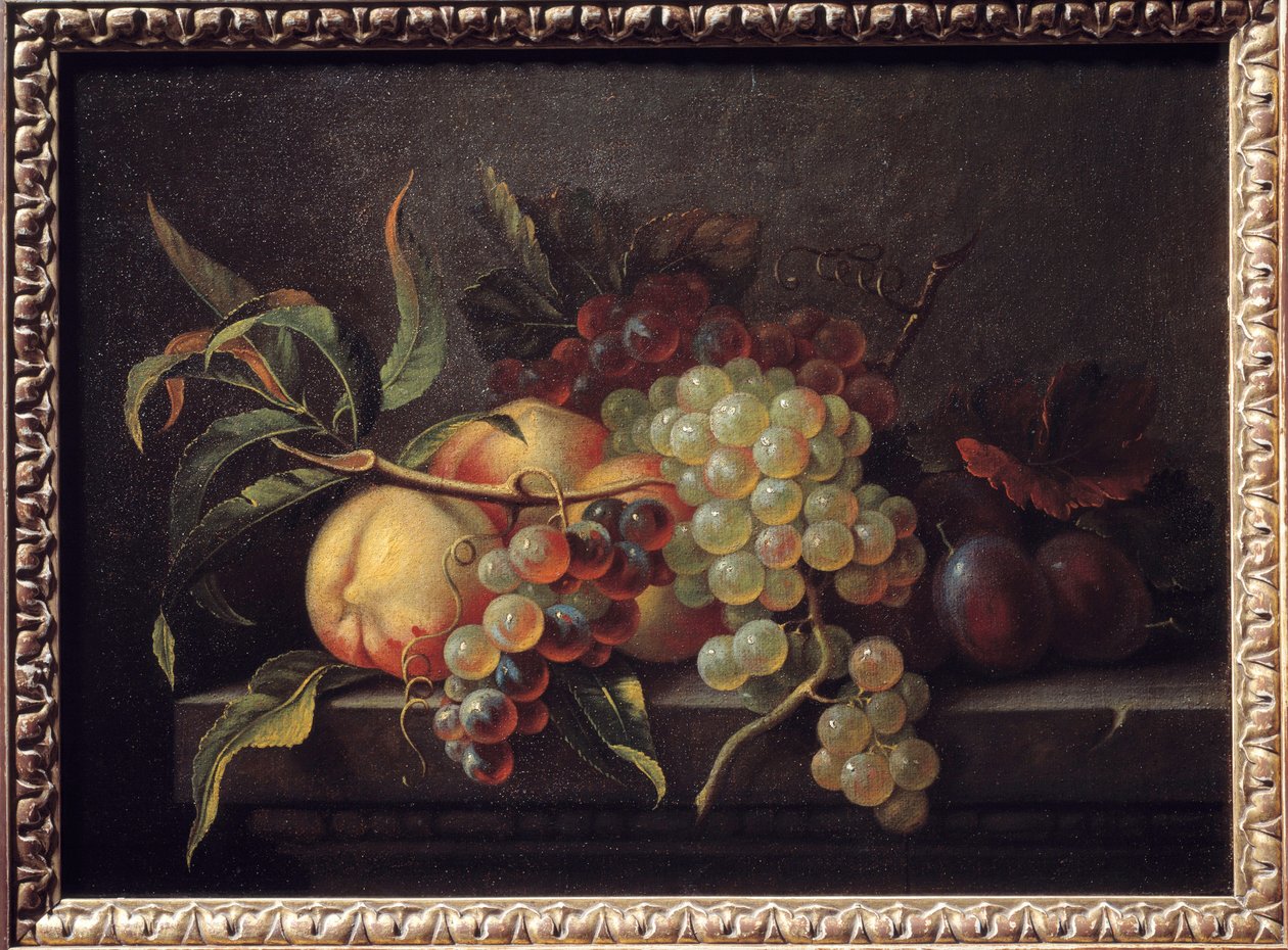 فواكه على طاولة. لوحة بيير دوبوي (1610-1682) بواسطة بيير دوبوي