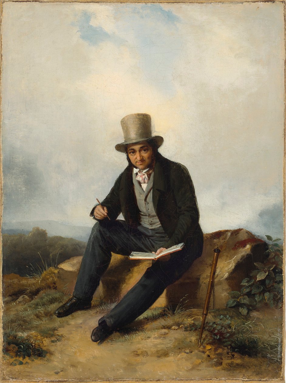 صورة لأندريه جوليفارد 1787-1851. بواسطة بيير دوفال لو كامو
