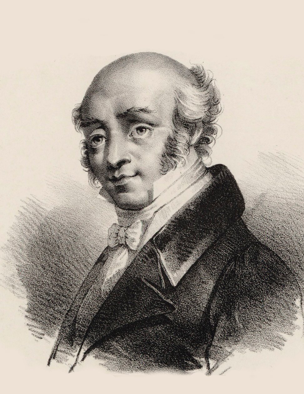 صورة للمؤلف الموسيقي جيوفاني باتيستا فيوتي 1755-1824 ، حوالي 1820. بواسطة بيير فرانسوا دوكارم
