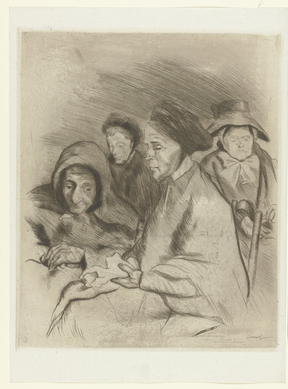 Vier oude vrouwen صور النساء العجائز The Ordeal (عنوان المسلسل) بواسطة بيير جورج جينيوت