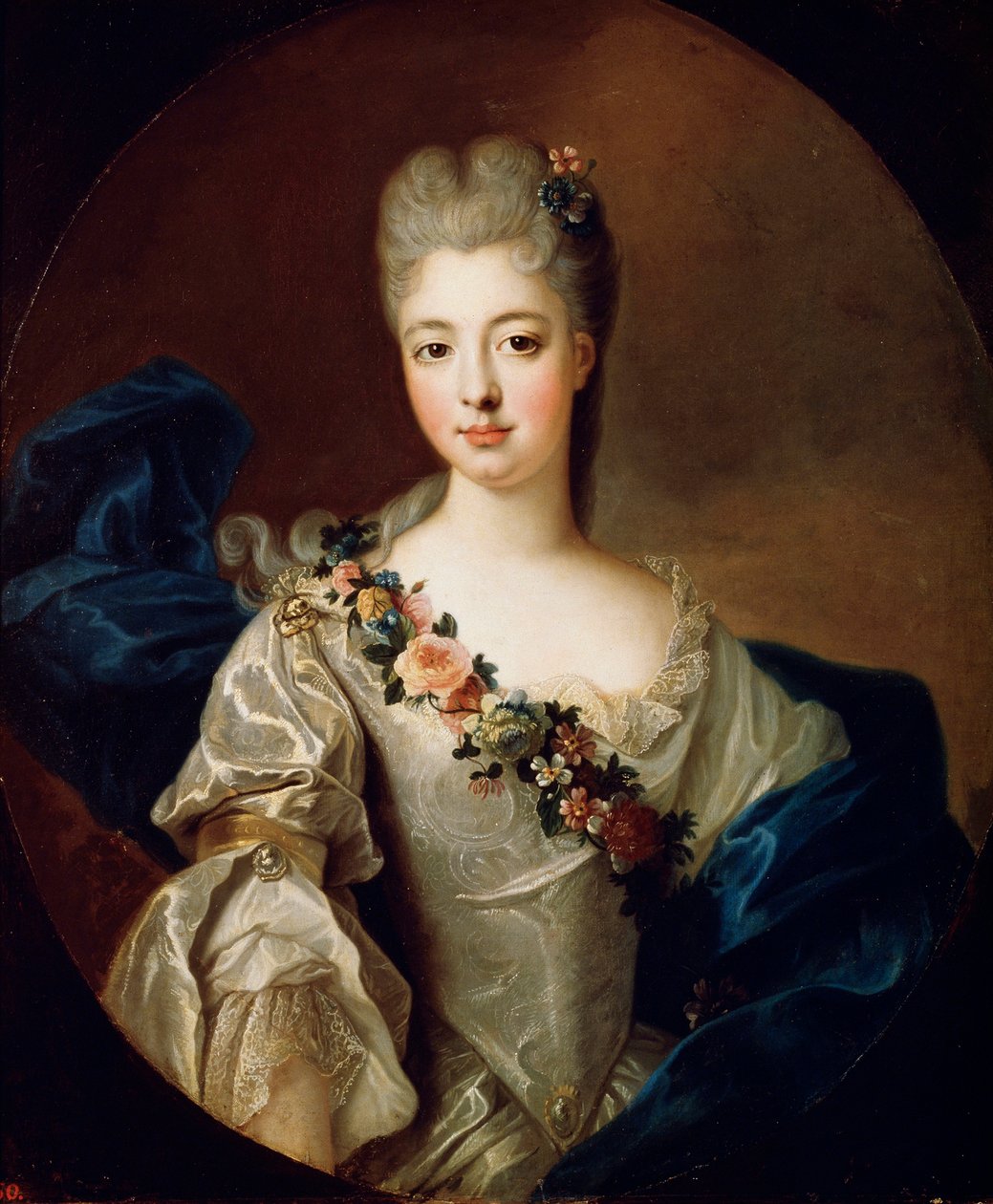 صورة شارلوت أغلاي أورليانز ، مدموزيل دي فالوا ، 1720s. بواسطة بيير جوبيرت
