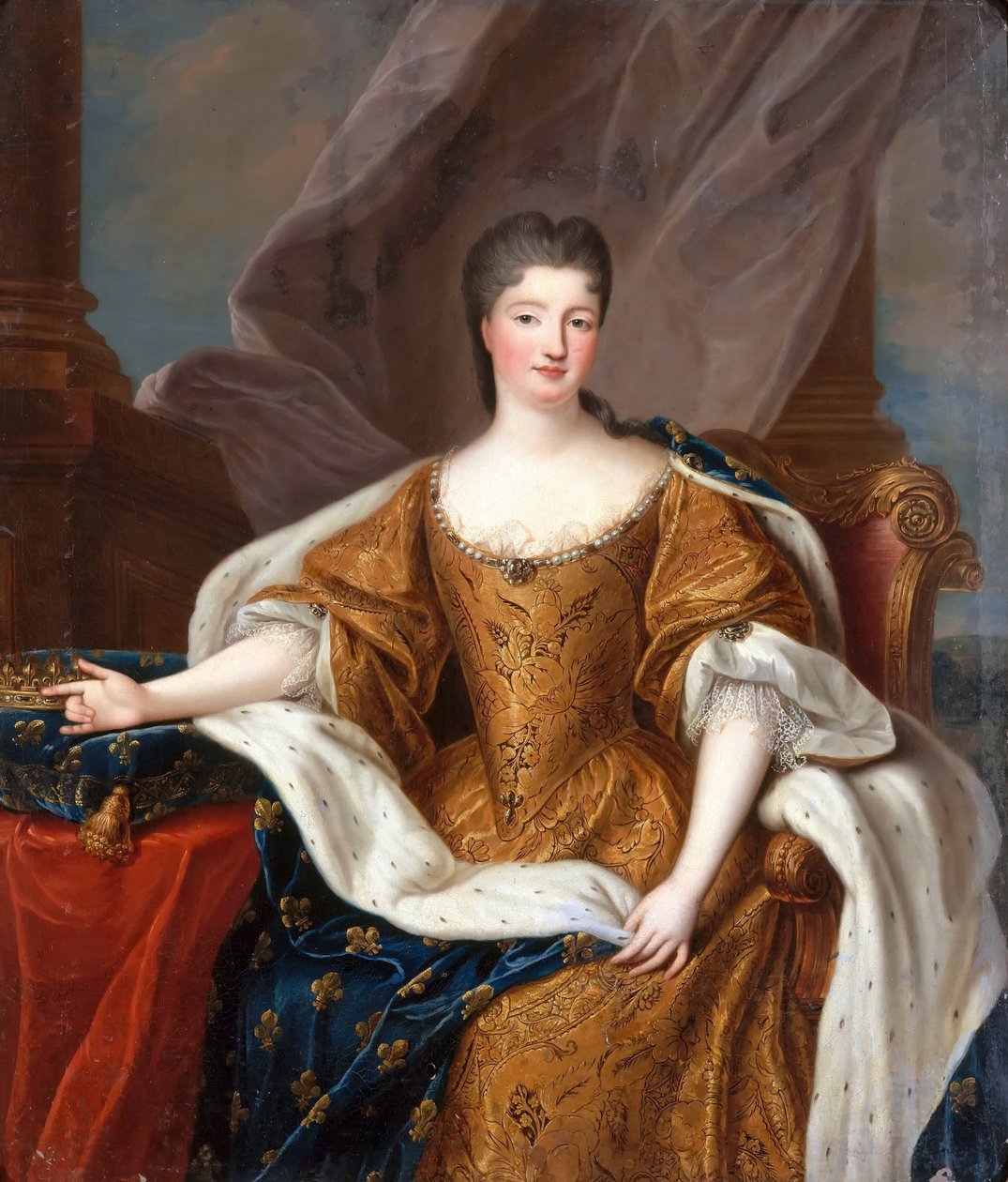 الأميرة كارولين من هيس راينفيلز روتنبورغ 1714-1741 بواسطة بيير جوبيرت
