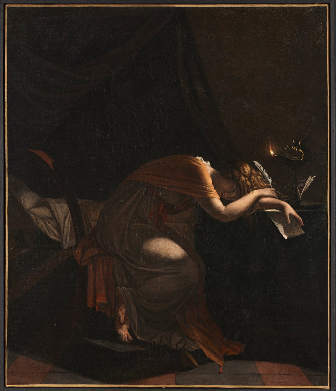وفاة صوفونيسبا ، ج. 1810. بواسطة بيار غيران