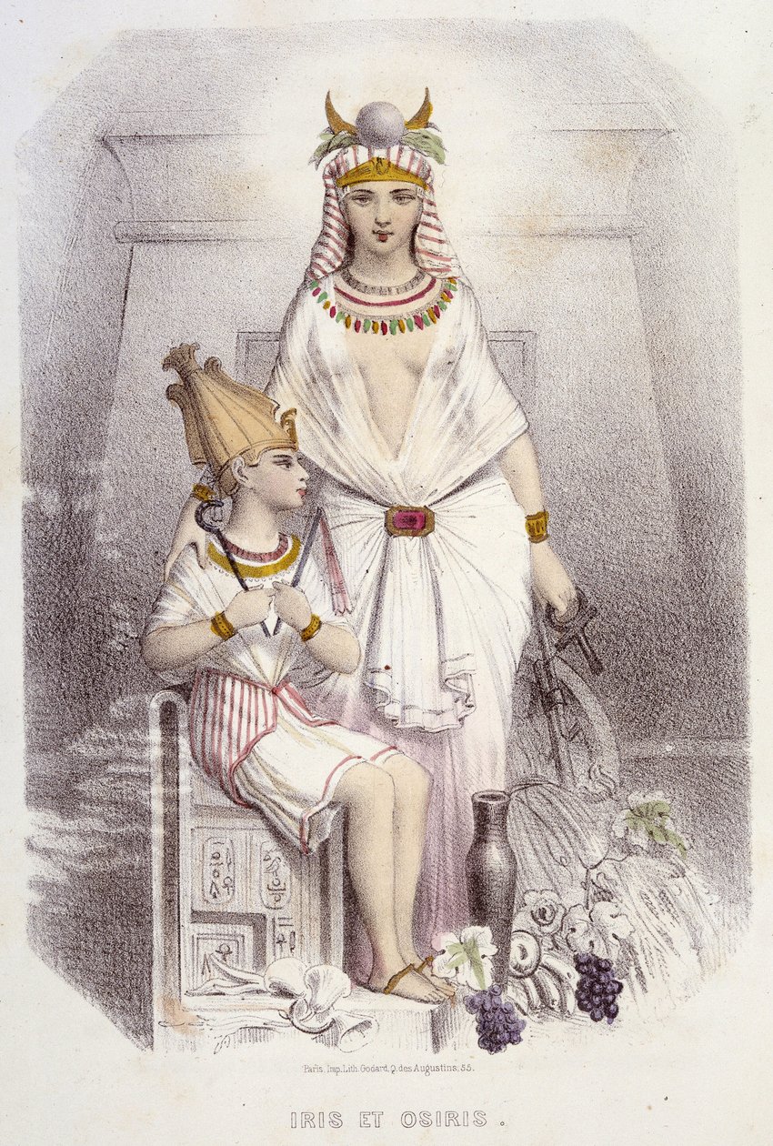 إيزيس وأوزوريس - في "Muses and fairies" لميري وفويليكس ، مريض. ستال ، أد. G. de Gonet بواسطة بيير جوستاف يوجين ستال