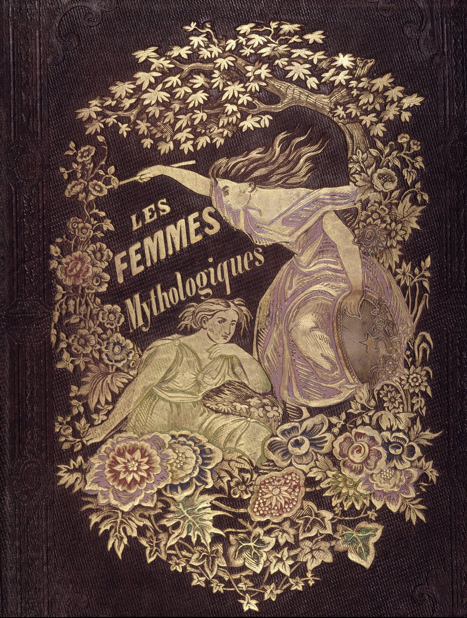 المرأة الأسطورية - الغلاف. de "Muses et Fées" ، رسم بواسطة G. Staal ، بواسطة Mery و Cte Foelix بواسطة بيير جوستاف يوجين ستال