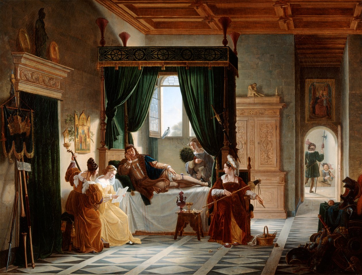 نقاهة Bayard ، c1796-1842 بواسطة بيير هنري ريفيل