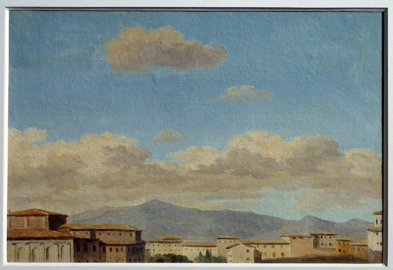 دراسة السماء في كويرينال (روما). لوحة لبيير هنري دي فالنسيان (1750-1819) بواسطة بيير هنري دي فالنسيان