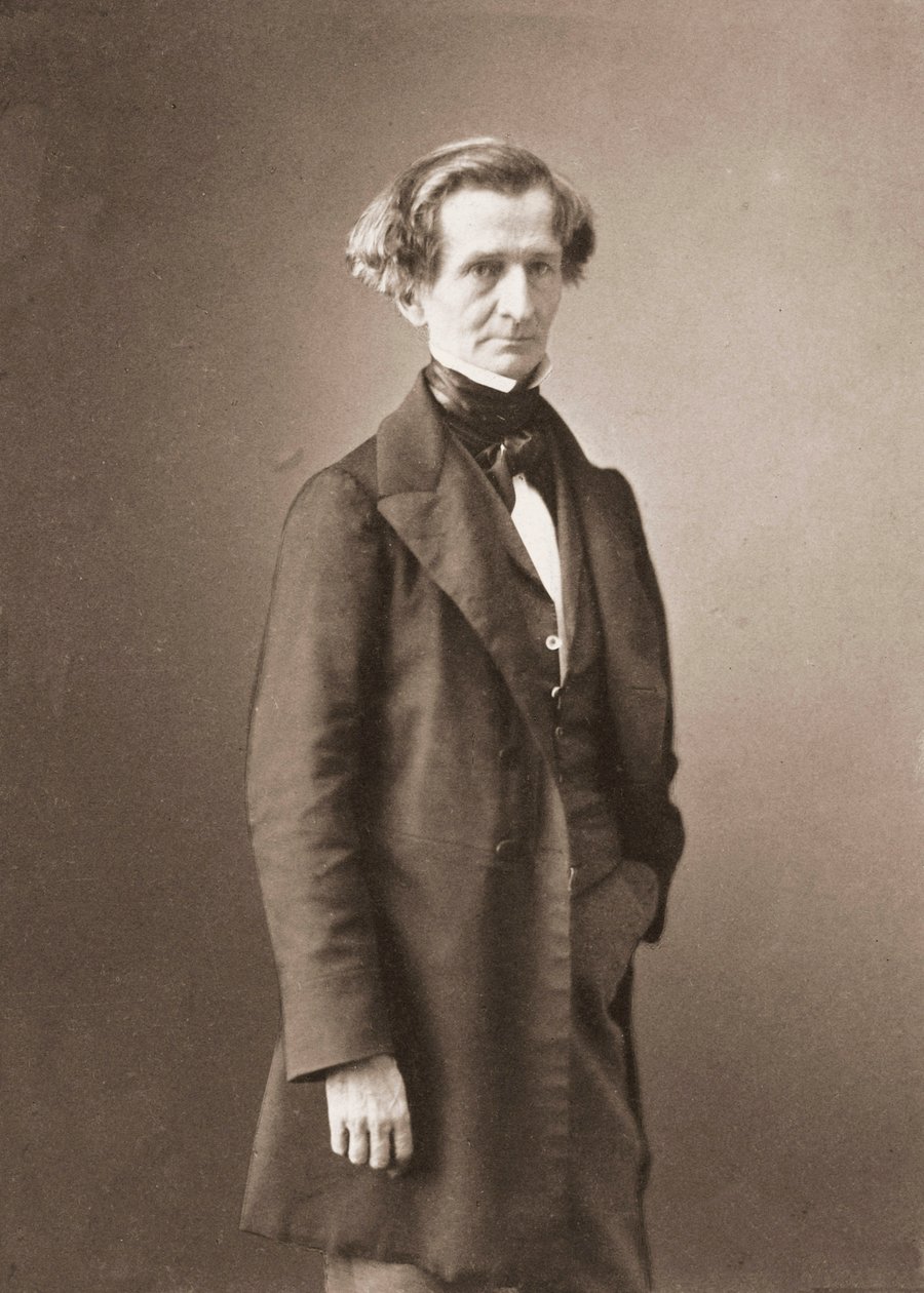 صورة لهيكتور بيرليوز (1803-1869) بواسطة بيير لويس بيرسون