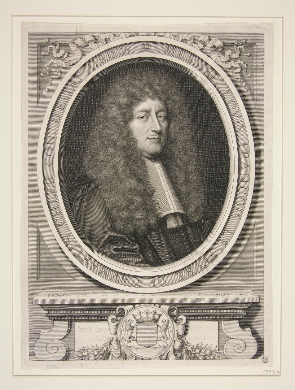 Louis Fran؟ ois le F؟ vre de Caumartin (1624-1687) بواسطة بيير لويس فان شوبن