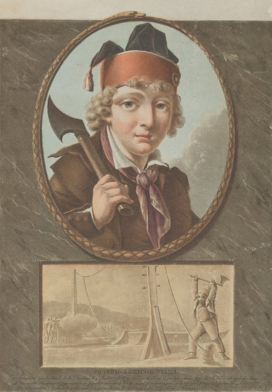 جوزيف أجريكول فيالا ، بعد Sablet ، كاليفورنيا. 1795. بواسطة بيير ميشيل أليكس
