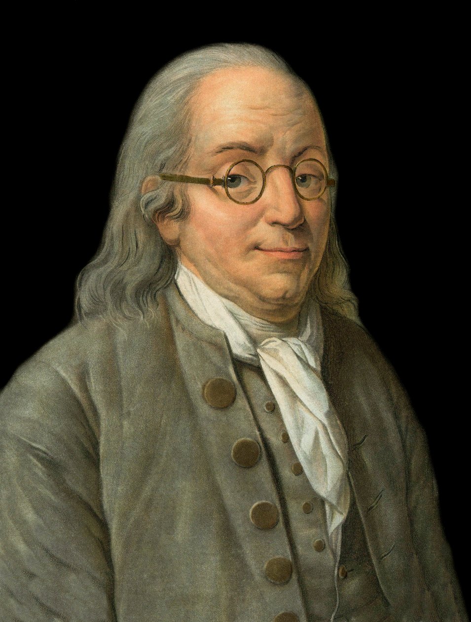 صورة لبنيامين فرانكلين (1706-1790) طابعة وناشر وعالم ومخترع ورجل دولة ودبلوماسي أمريكي - صورة بنجامين فرانكلين (1706-1790) ، عالم فيزيائي وفيلسوف وسياسي أمريكي - نقش بقلم بيير ميشيل أليكس بواسطة بيير ميشيل أليكس