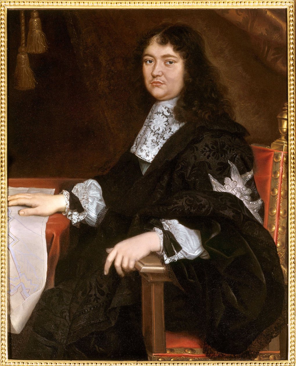 صورة فرانسوا ميشيل لو تالييه ، ماركيز دي لوفوا 1641-1691 ، النصف الثاني من القرن السابع عشر بواسطة بيير مينارد