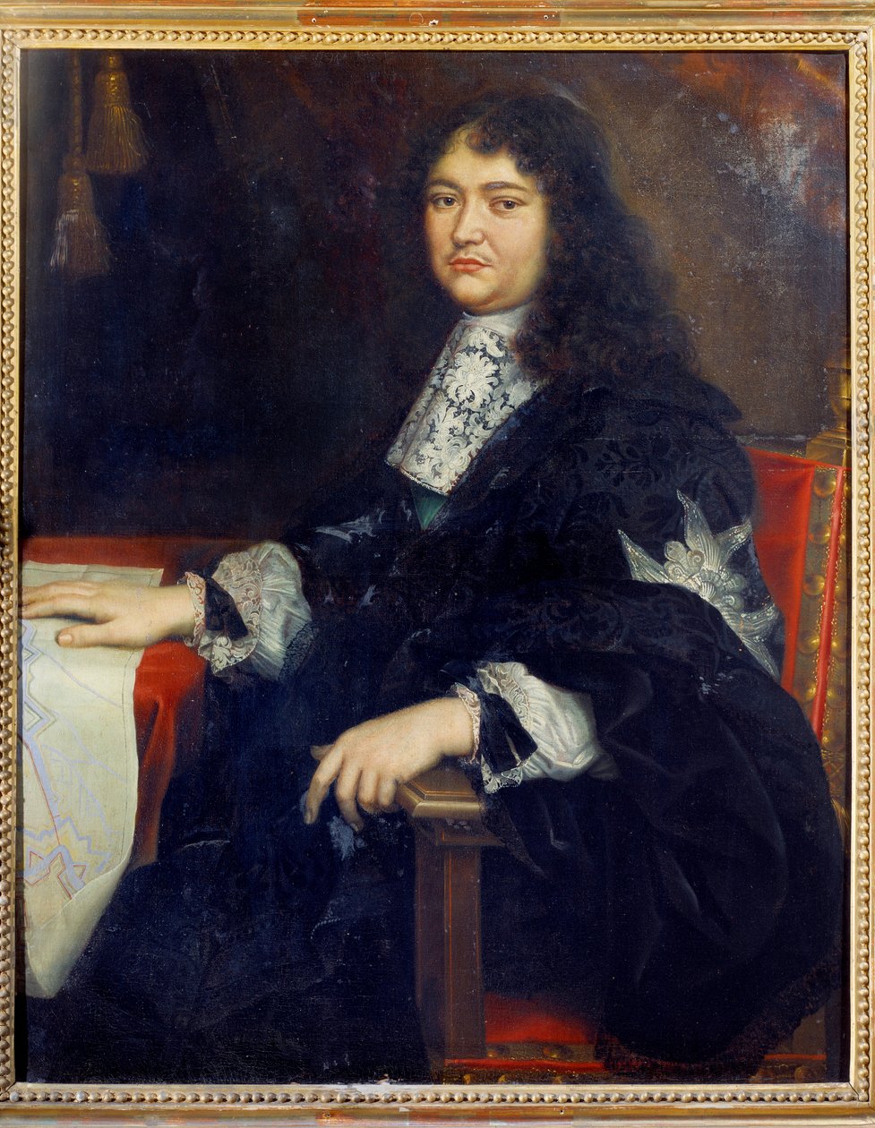 صورة ميشيل لو تيلييه ، ماركيز دي لوفوا (1641-1691) لوحة بيير مينارد (1612-1695) ريمس القرن السابع عشر ، متحف الفنون الجميلة بواسطة بيير مينارد