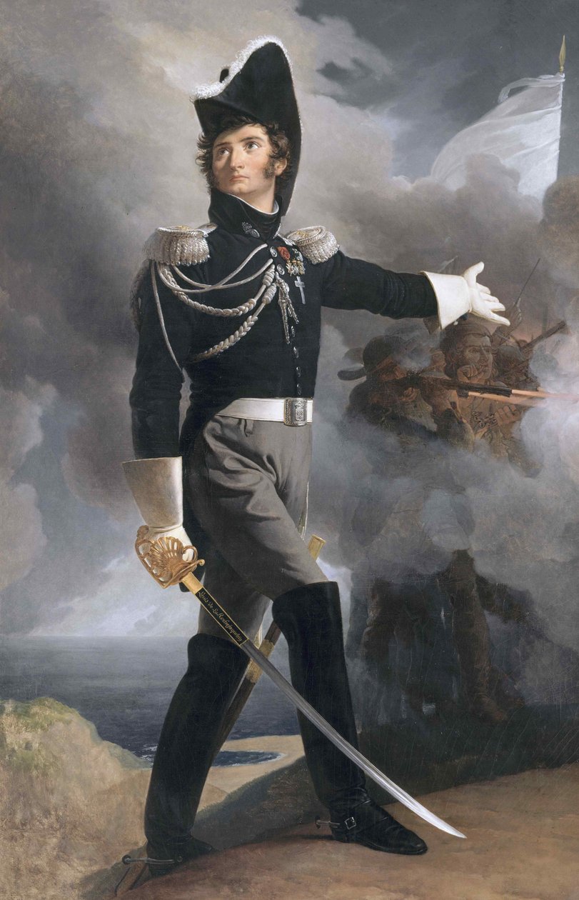 الجنرال لويس دوفيرجر ، ماركيز دي لا روشياكيلين 1777-1815 ، حوالي 1819. بواسطة بيير نارسيس غيران بارون