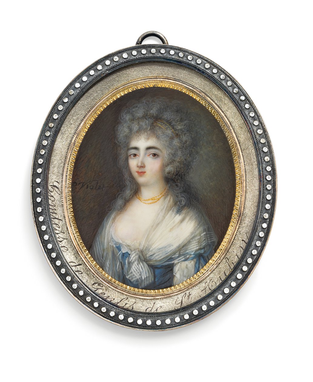 Stéphanie Félicité Ducrest de Saint-Aubin ، كونتيسة Genlis بواسطة بيير نويل فيوليت